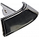 Help! By Dorman Interior Door Handle - Paddle Plastic Silver Single - 77035