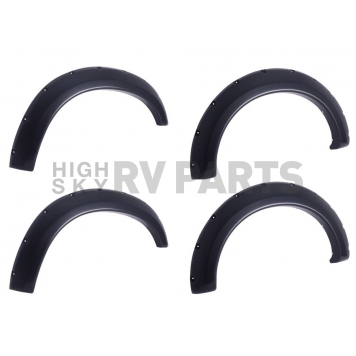 EGR Fender Flare - Black ABS Plastic Textured Set Of 4 - 791794