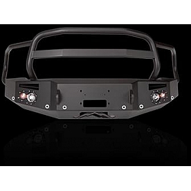 Fab Fours Bumper Premium 1-Piece Design Steel Black - DR13F29501