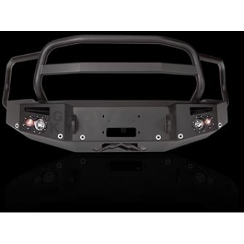 Fab Fours Bumper Premium 1-Piece Design Steel Black - DR13F29501