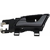 Help! By Dorman Interior Door Handle - Plastic Black Housing With Silver Lever Single - 81892