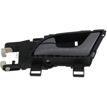 Help! By Dorman Interior Door Handle - Plastic Black Housing With Silver Lever Single - 81892