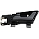 Help! By Dorman Interior Door Handle - Plastic Black Housing With Silver Lever Single - 81892