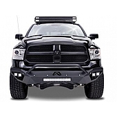 Fab Fours Bumper Vengeance 1-Piece Design Steel Black - DR13D29521