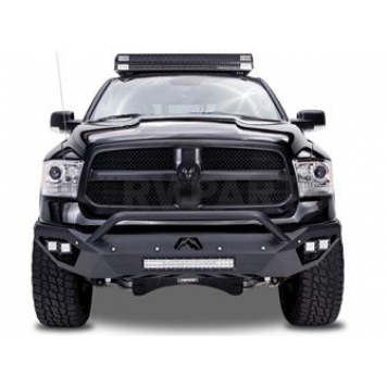 Fab Fours Bumper Vengeance 1-Piece Design Steel Black - DR13D29521