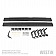 Westin Automotive Nerf Bar 6 Inch Black Powder Coated Aluminum - 2871255
