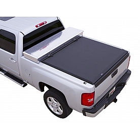 Access Covers Soft Rolling-Up Tonneau Cover Black Matte Vinyl - 64109