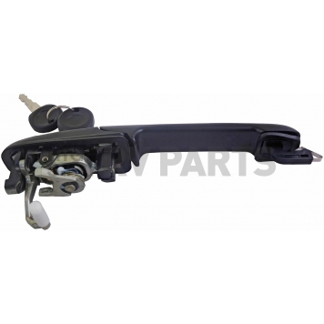 Help! By Dorman Exterior Door Handle - Plastic Black Single - 94504-1
