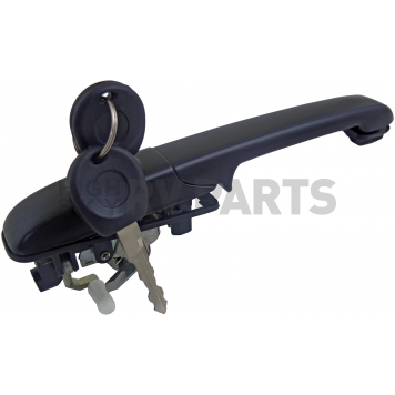 Help! By Dorman Exterior Door Handle - Plastic Black Single - 94504-2