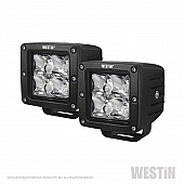 Westin Automotive Driving/ Fog Light - LED Rectangular - 09-12200B-PR