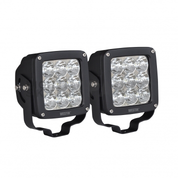 Westin Automotive Driving/ Fog Light - LED Square - 09-12219B-PR