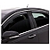 Auto Ventshade (AVS) Rainguard - Smoke Acrylic Set Of 4 - 194753
