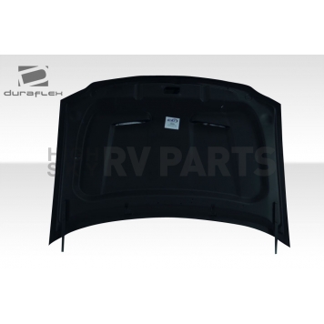 Extreme Dimensions Hood - Primered Fiberglass Black - 109245