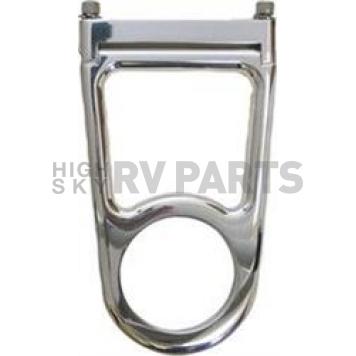 Borgeson Steering Column Mount - Polished Aluminum Silver - 913204