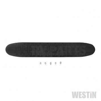 Westin Automotive Nerf Bar Pad Black Molded Polymer Single - 21-20001-5