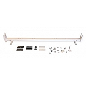 TrailFX Ladder Rack Extension - 63 Inch Steel White - FCLR007W