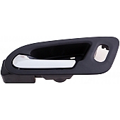 Help! By Dorman Interior Door Handle - Plastic Black Housing With Silver Lever Single - 82653