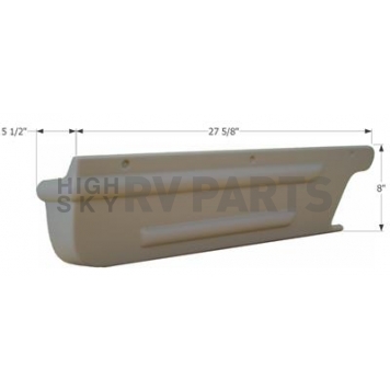 Icon Body Corner Guard - ABS Plastic Taupe Single - 01729