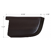 Icon Body Corner Guard - ABS Plastic Black Single - 14154