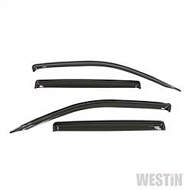 Westin Automotive Rainguard - Smoke Gloss Acrylic Set Of 4 - 72-44480
