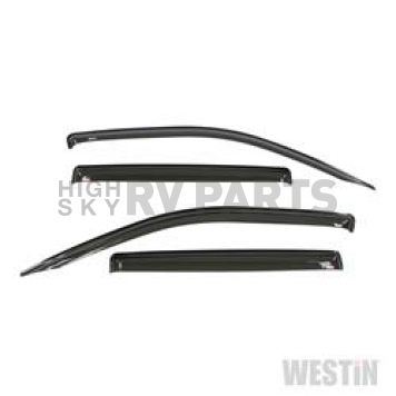 Westin Automotive Rainguard - Smoke Gloss Acrylic Set Of 4 - 72-44480