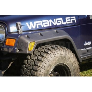 Rugged Ridge Fender Flare - Black Thermoplastic Set Of 4 - 1163020