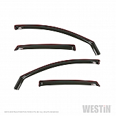 Westin Automotive Rainguard - High Gloss Smoke Acrylic Set Of 4 - 72-44491