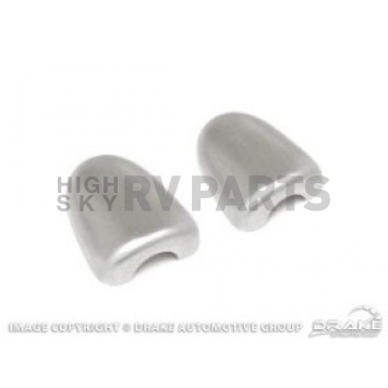 Drake Automotive Windshield Washer Nozzle Cover Aluminum - 3Z17603AL