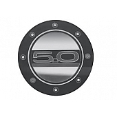 Drake Automotive Fuel Door - Round ABS Plastic With Stainless Steel Hardware - Z66405265B