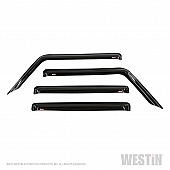 Westin Automotive Rainguard - High Gloss Smoke Acrylic Set Of 4 - 72-51404