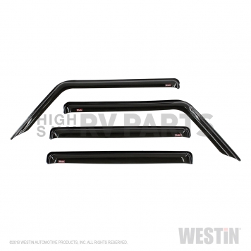 Westin Automotive Rainguard - High Gloss Smoke Acrylic Set Of 4 - 72-51404