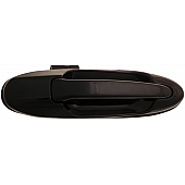 Help! By Dorman Exterior Door Handle - Plastic Black Single - 83672