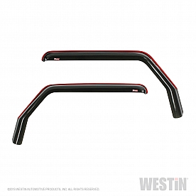Westin Automotive Rainguard - High Gloss Smoke Acrylic Set Of 2 - 72-51467