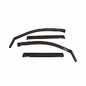 Westin Automotive Rainguard - Smoke Gloss Acrylic Set Of 4 - 72-66483