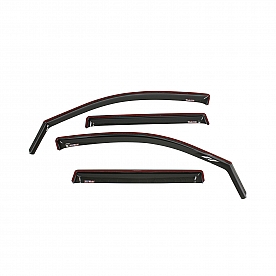 Westin Automotive Rainguard - Smoke Gloss Acrylic Set Of 4 - 72-66483