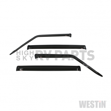 Westin Automotive Rainguard - Smoke Gloss Acrylic Set Of 4 - 72-69420