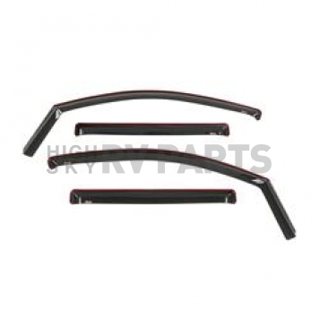 Westin Automotive Rainguard - Smoke Gloss Acrylic Set Of 4 - 72-69483