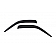 Auto Ventshade (AVS) Rainguard - Smoke Acrylic Set Of 2 - 95734