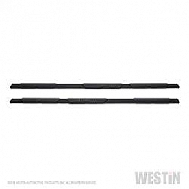 Westin Automotive Nerf Bar - Truck Wheel to Wheel Black Powder Coated Aluminum Oval - 28-534015