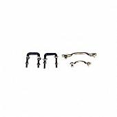 Rugged Ridge Windshield Tie Down - Stainless Steel Silver - 1110402