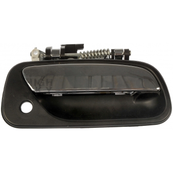 Help! By Dorman Exterior Door Handle - Plastic Silver/ Black Single - 80870