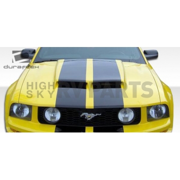 Extreme Dimensions Hood - Primered Fiberglass Black - 104848-1