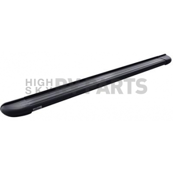 Romik USA Running Board Black Anodized Aluminum Stationary - 21721419