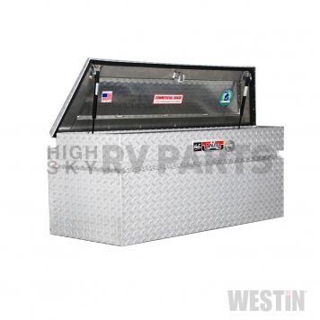 Westin Automotive Tool Box Trailer Tongue Box Polished Aluminum - 80RB4919-1