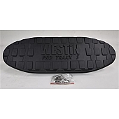 Westin Automotive Nerf Bar Pad Black Molded Polymer Single - 21-50002