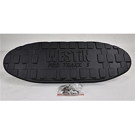 Westin Automotive Nerf Bar Pad Black Molded Polymer Single - 21-50002