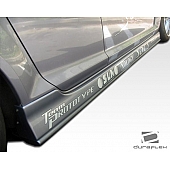 Extreme Dimensions Side Skirt - Primered Fiberglass Reinforced Plastic Black Set of 2 - 100584