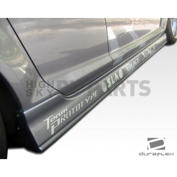 Extreme Dimensions Side Skirt - Primered Fiberglass Reinforced Plastic Black Set of 2 - 100584
