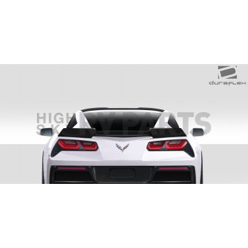 Extreme Dimensions Spoiler - Wing Matte Fiberglass Black - 112428