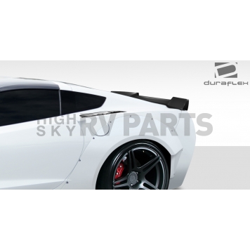 Extreme Dimensions Spoiler - Wing Matte Fiberglass Black - 112428-2